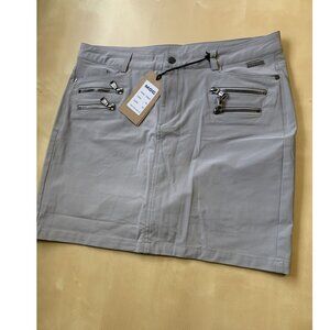 New MDC Sport 4-way Stretch Double Zip Golf Skort